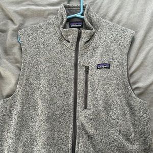 Patagonia zip up fleece vest